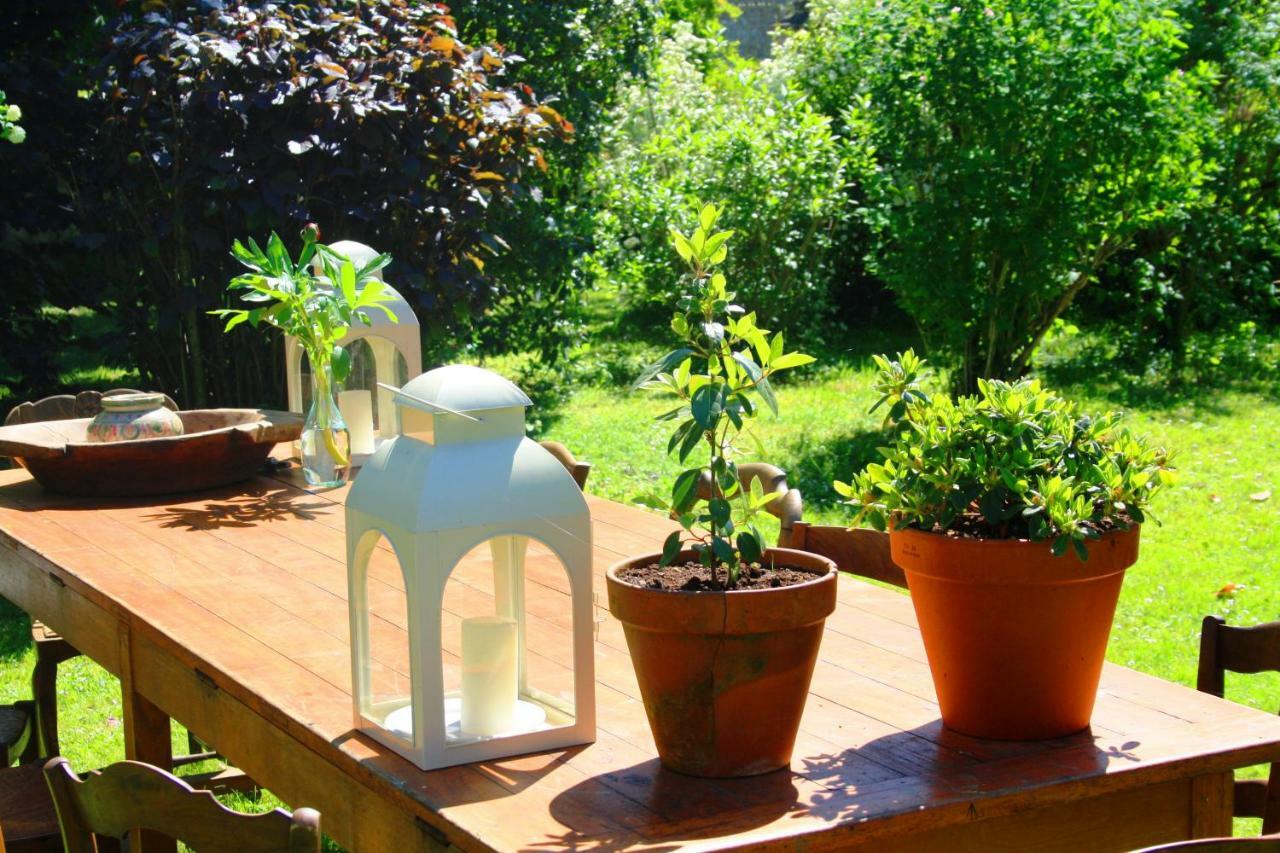 Domaine Charente Glamping Familyroom Le Jardin With External Toilet & Shower House & Outdoor Kitchen Mazières Exteriör bild